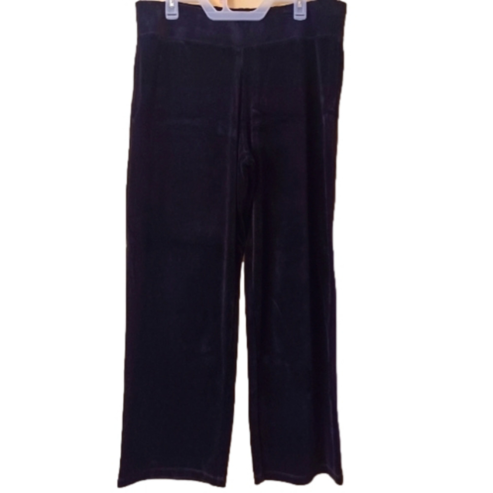 Talbots velour pants womens size Large